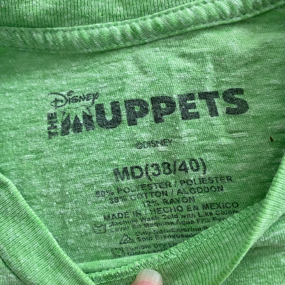 Disney Green Muppets T-Shirt - Picture 2 of 2